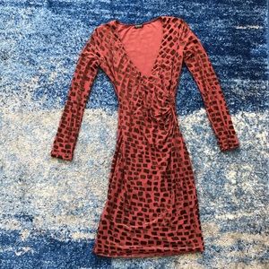 Cosabella stretch velvet cocktail dress